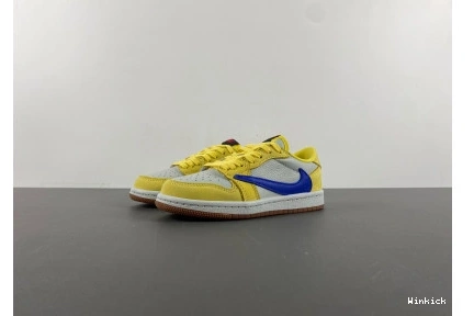 Scott x Jordan 1 x Air OG (KIDS)Travis Fragment Low 0727
